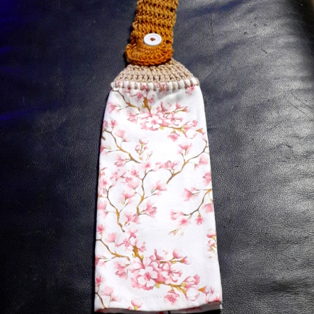 Crochet Hanging Kitchen Towel